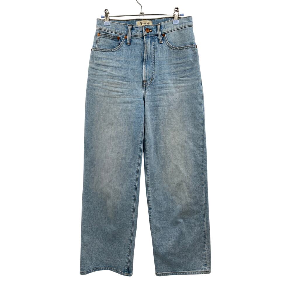 Madewell the perfect vintage wide-leg crop jeans
